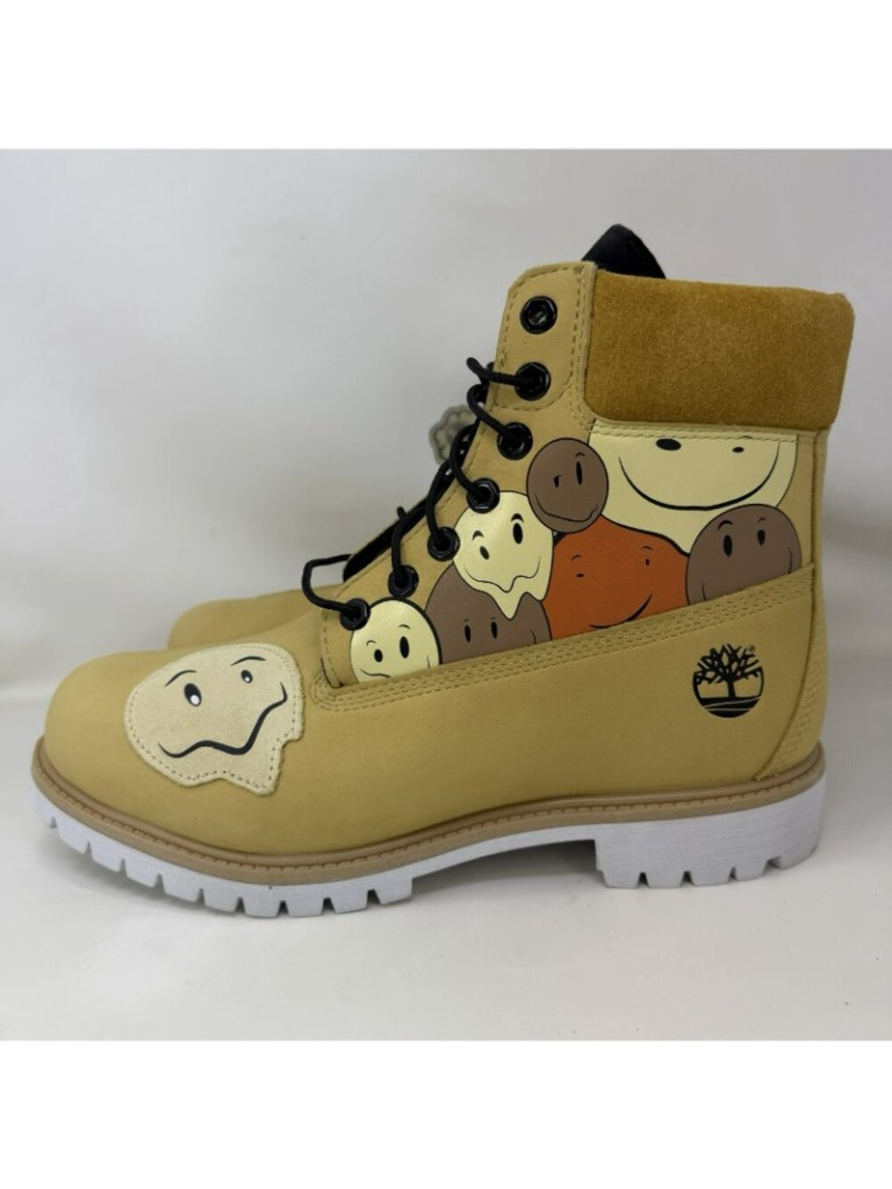 Timberland x CNSTNT DVLPMNT  Premium 6" Boots Melted Smileys Men’s Size 10.5 - Picture 2 of 8